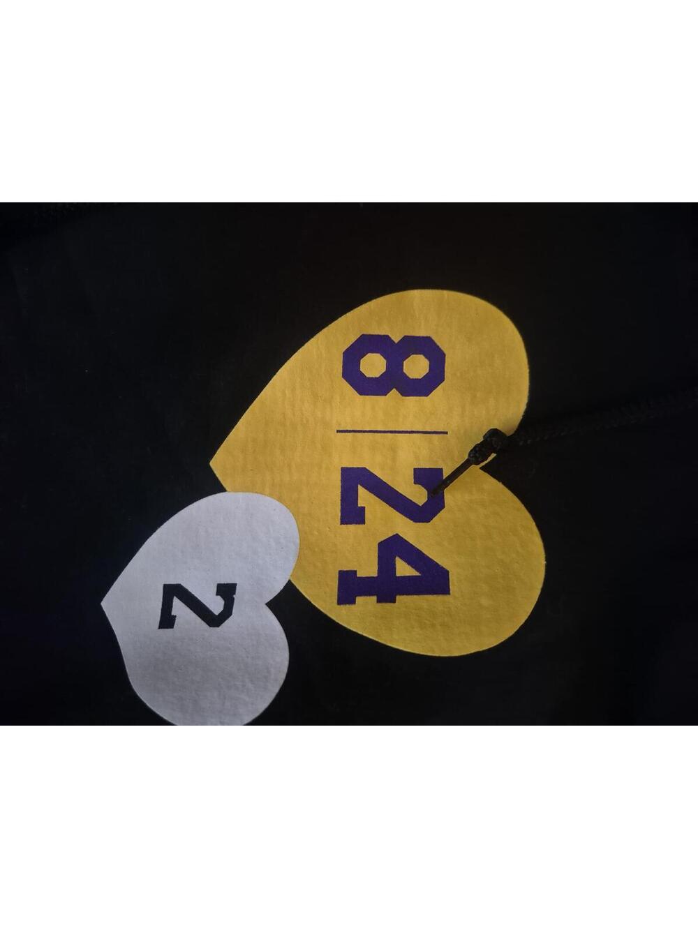 Sloan & Bennett Kobe Bryant and Gigi Tribute Hoodie 3XL